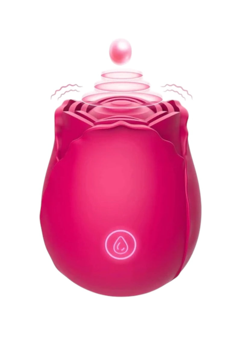 Hot Pink vibe with a white background