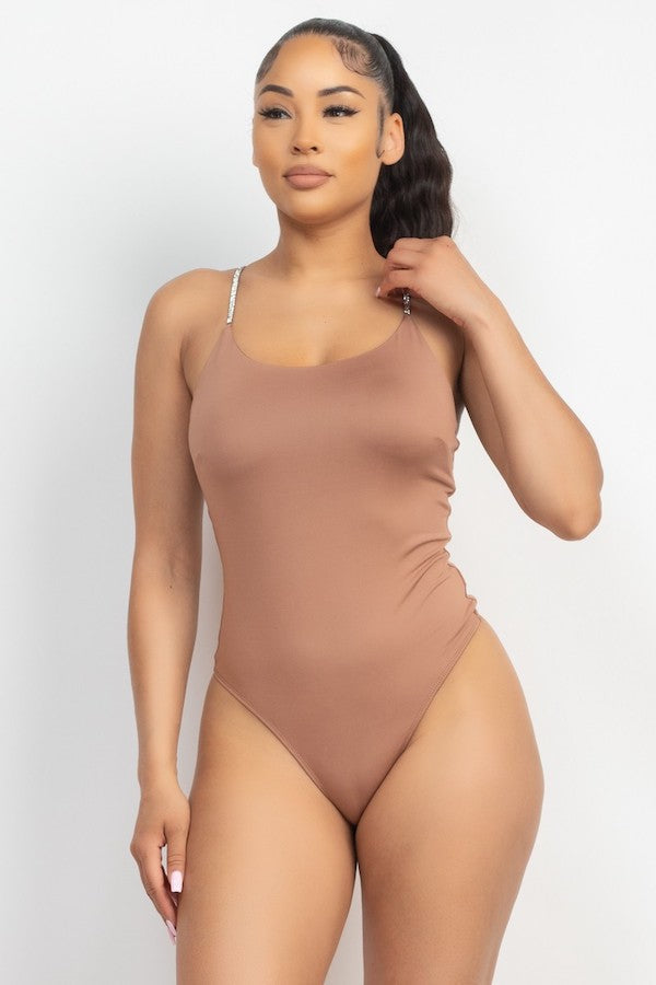 Love the Shine Bodysuit - Mocha