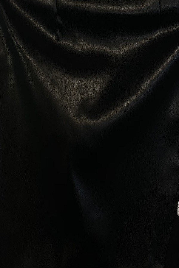 O Ring SIde Pleather Dress