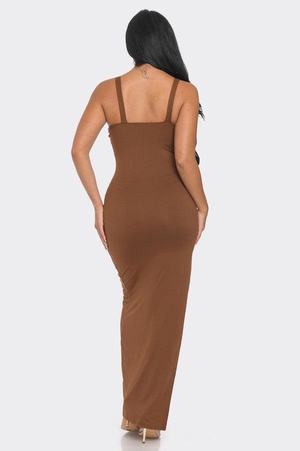 Soft Maxi Cut Out Dress