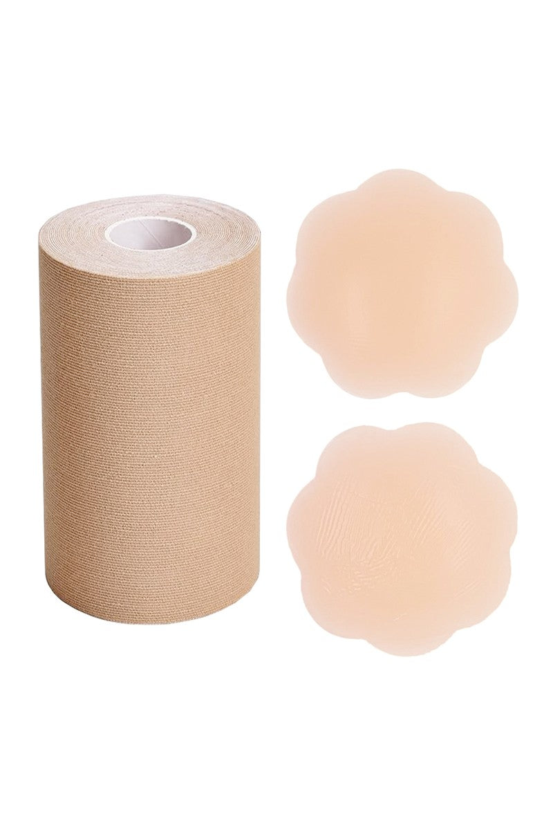 Plus Body Tape with Silicone Nipple Cover