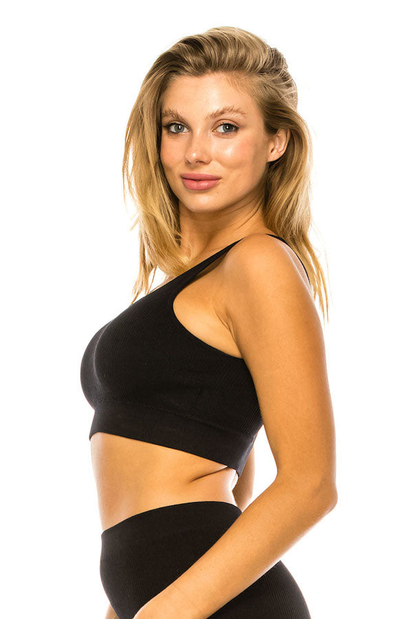 Ribbed Tank Bralette