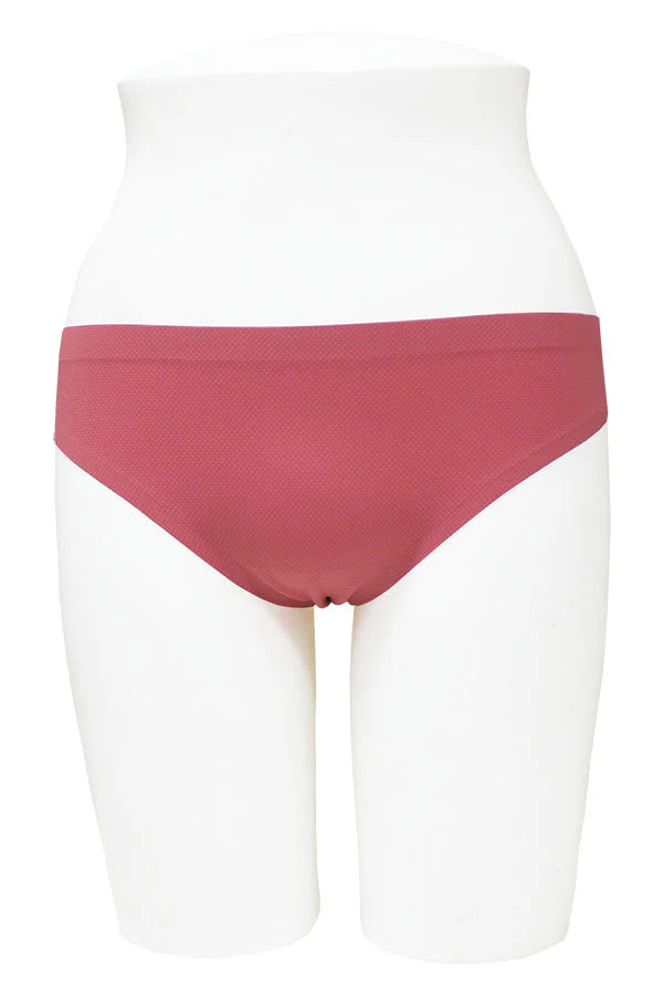 Baroque Rose high-waisted bikini bottom on a white mannequin.