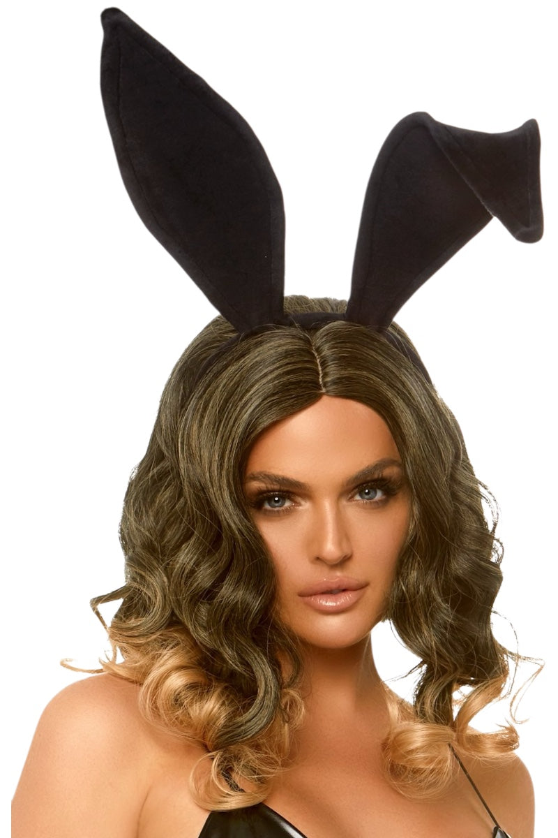 Bendable Velvet Bunny Rabbit Ear Headband