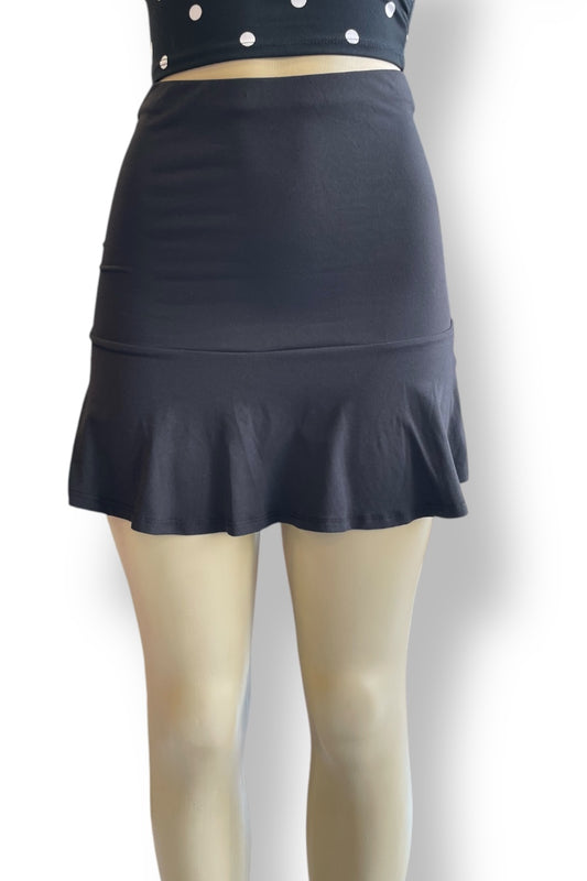 Fit and Flare Mini Skirt