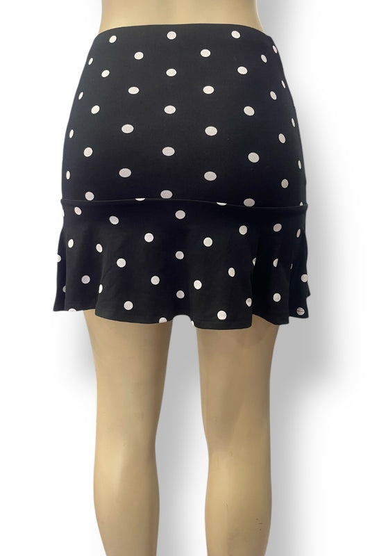 Fit and Flare Print Skirt