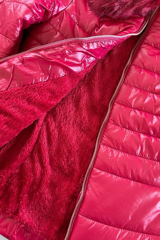 Fur Hooded Puffer Jacket