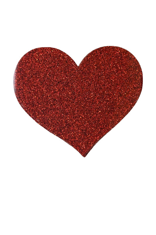 Glitter Heart Nipple Covers