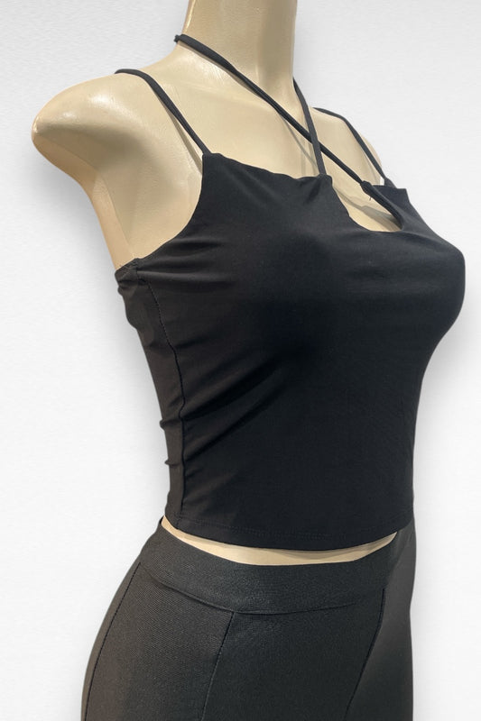 Halter Lined Crop Top