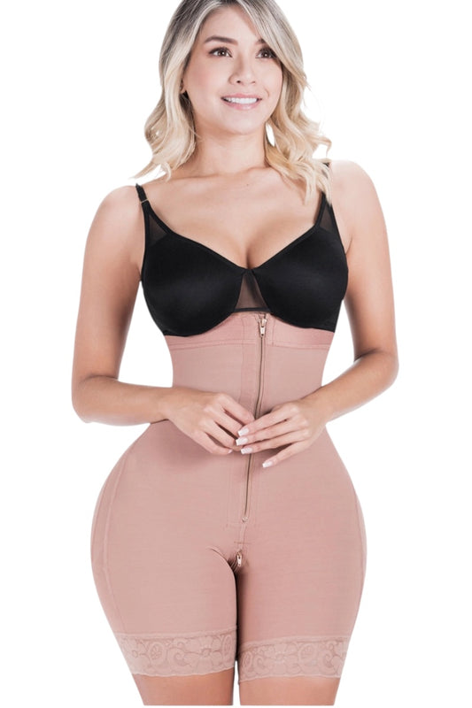 High Waisted Shapewear Shorts | Daily Use Butt Lifting Garment | Powernet #073ZF
