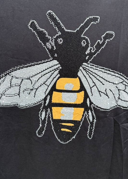 Studded Bee Graphic T Shirt #2741