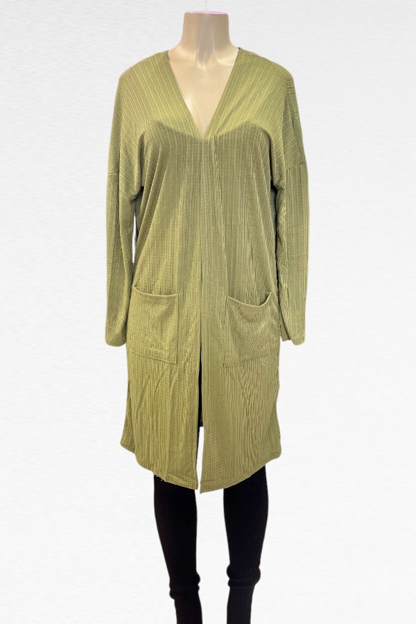 Slinky Cardigan With Pockets