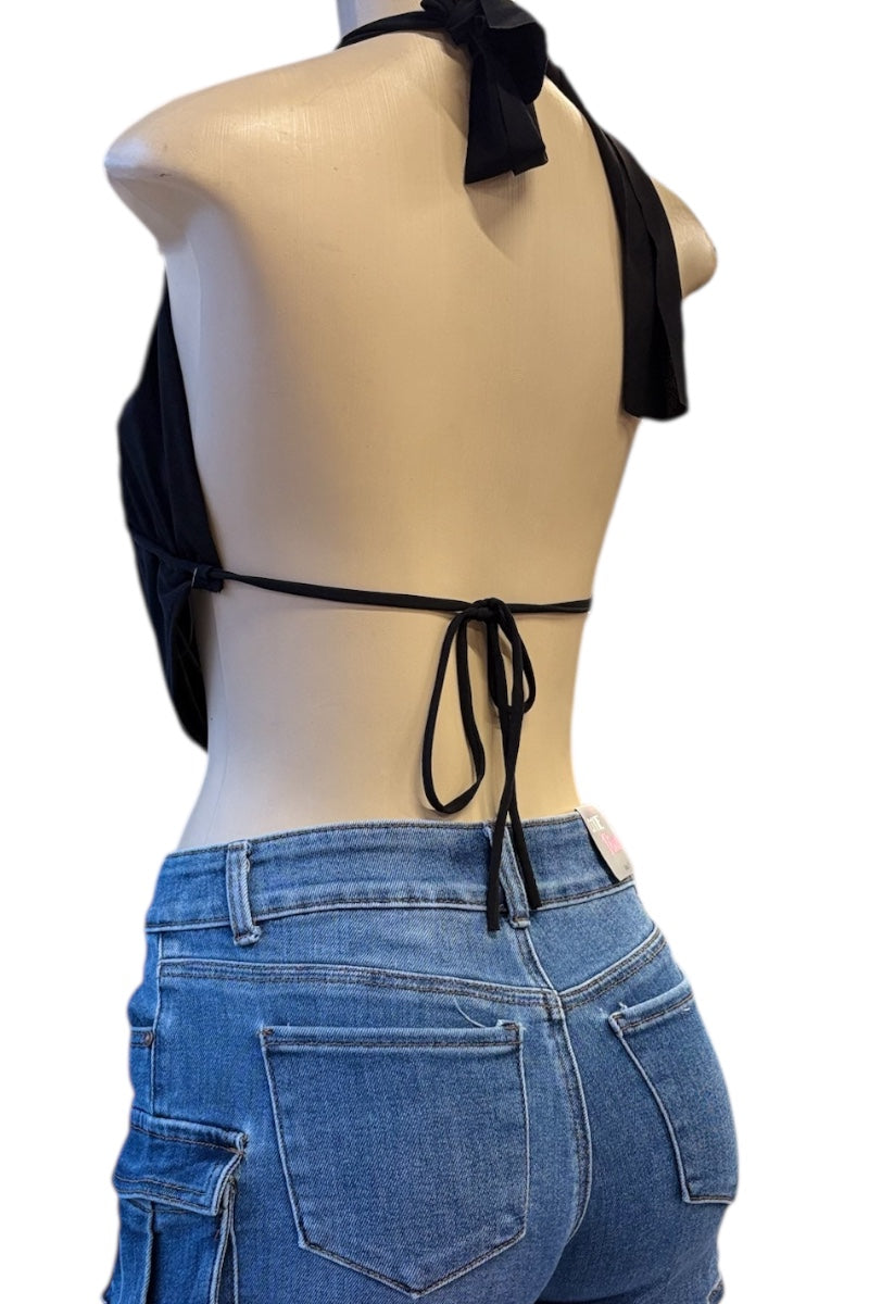 Micro Halter Top