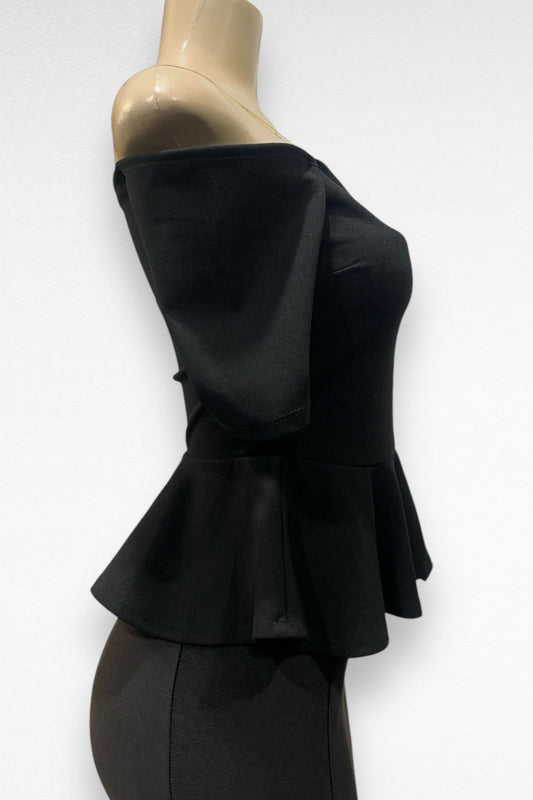 Off Shoulder Ruffled Top