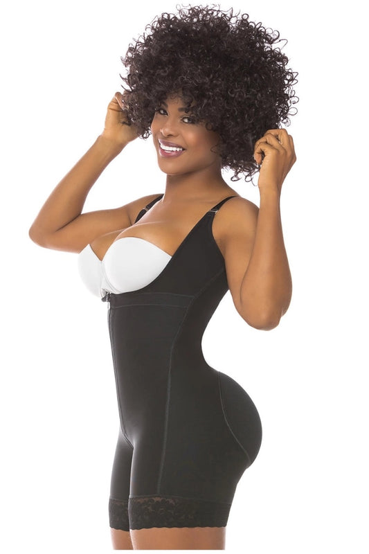 Open Bust Tummy Control Butt Lifter Shapewear