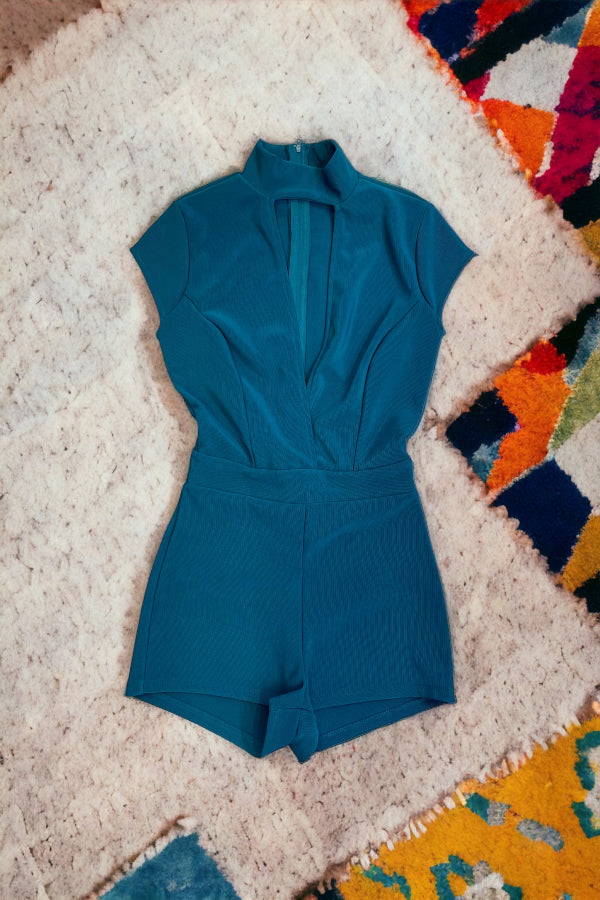 Chocker Bodycon Romper