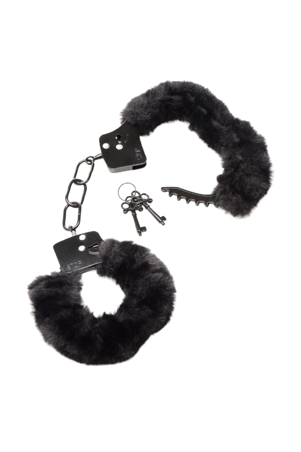 Cuffed in Fur Furry Handcuffs