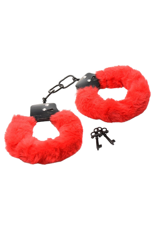 Cuffed in Fur Furry Handcuffs