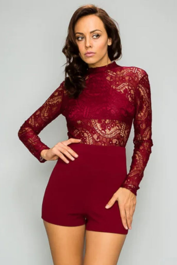 Open Back Crotchet Romper