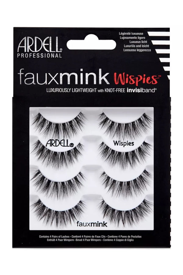 4 Lash Pairs - Fauxmink Wispies