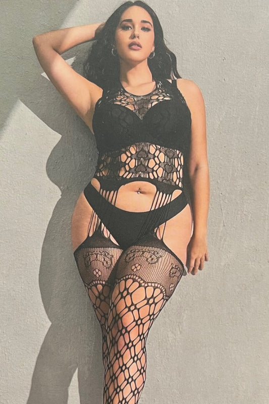 Fishnet Strings Bodystocking