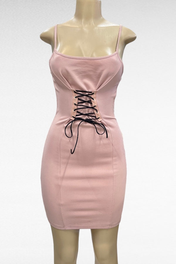 Slip On Corset Dress
