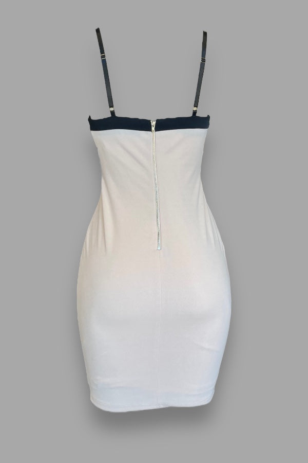 Double Cross Line Dress