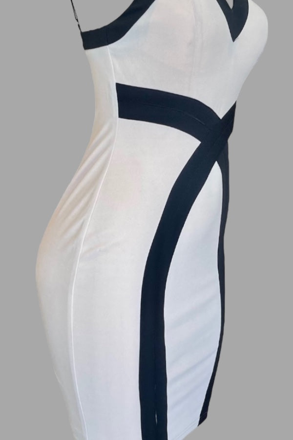 Double Cross Line Dress
