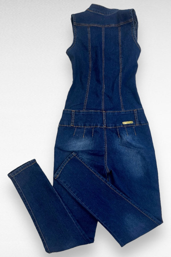 Denim Colombian Jumpsuit
