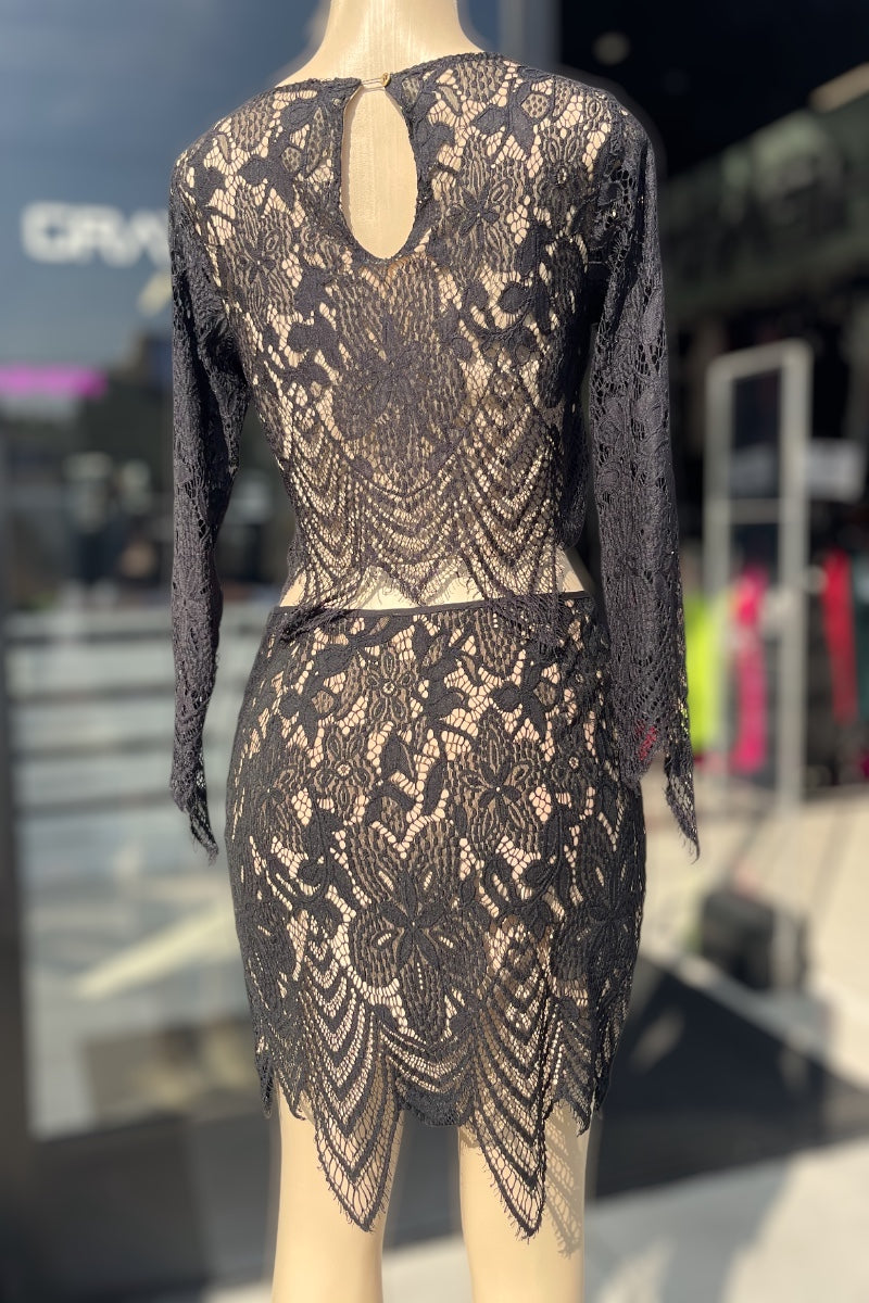 Pixie Crotchet Lace Set