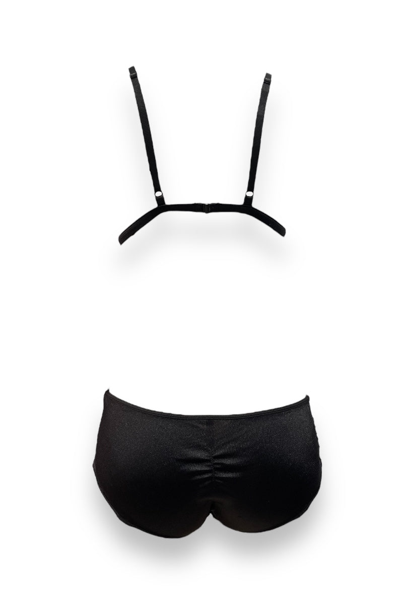 Sequin Bra and Panty Set