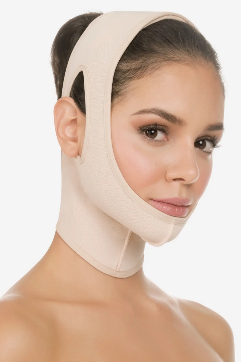 Post Surgery Compression Face Wrap