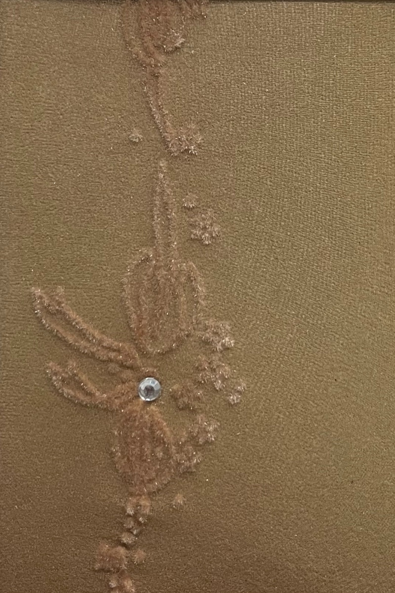 Flocking & Rhinestone Pantyhose