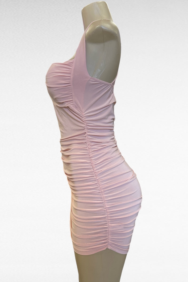 Sweetheart Ruched Dress