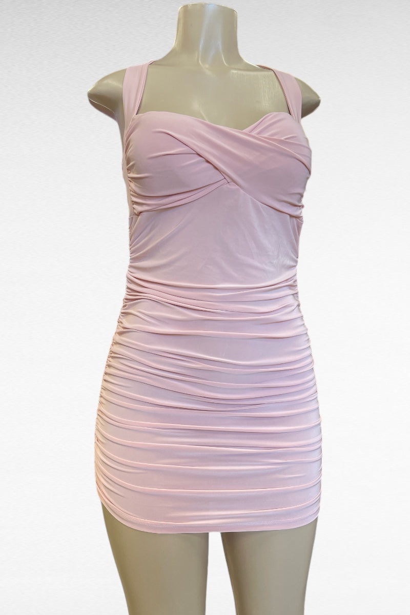 Sweetheart Ruched Dress