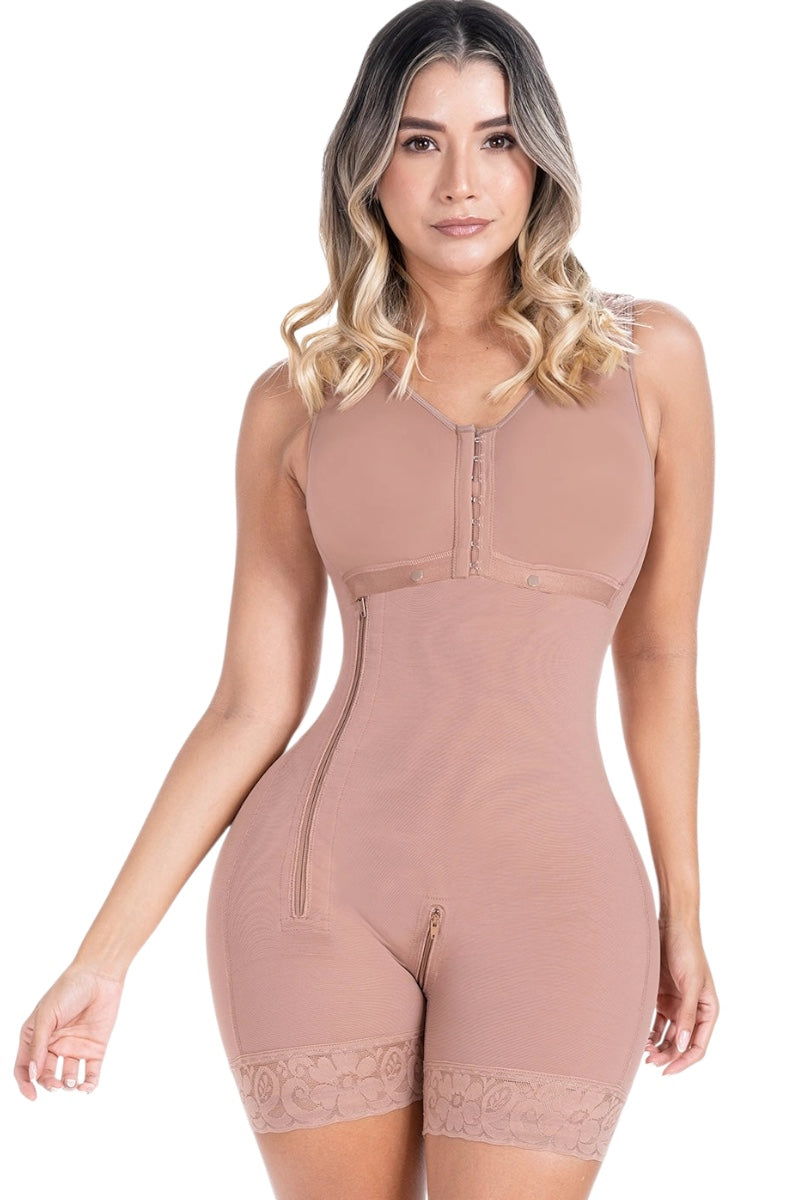 Colombian Shapewear | Postpartum | Post Surgery Stage 2 #058ZL - Mocha