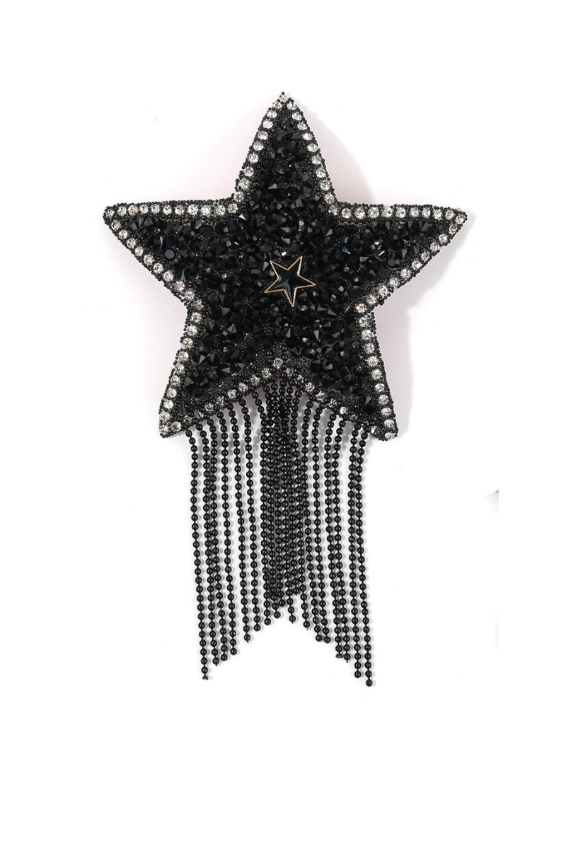 Starlight Cascade Crystal Tassel Pasties