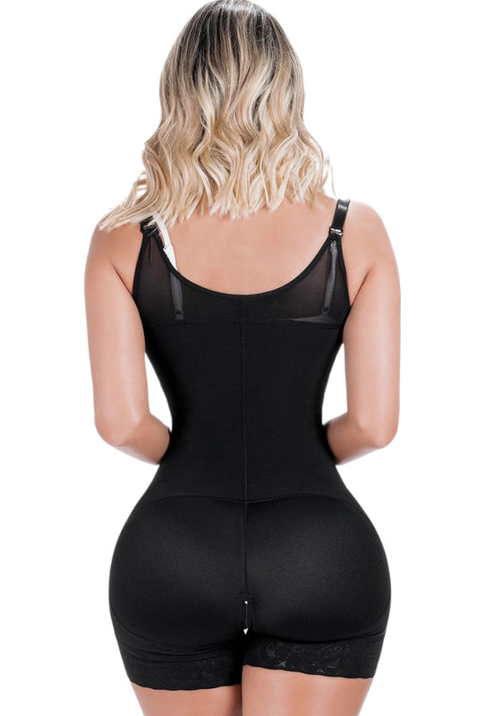 Postpartum & Post Surgery Tummy Tuck Lipo Compression Garment Open Bust Short Shapewear #068BF