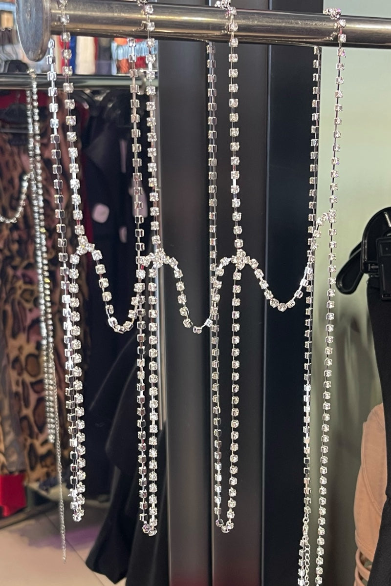 Rhinestone Leg Garter