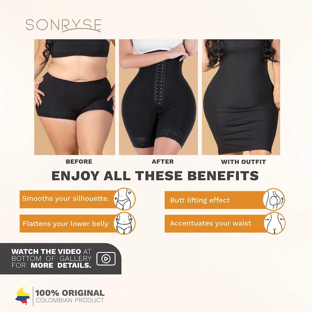 Tummy Control Butt Lifting Shapewear Shorts | Daily Use | Powernet