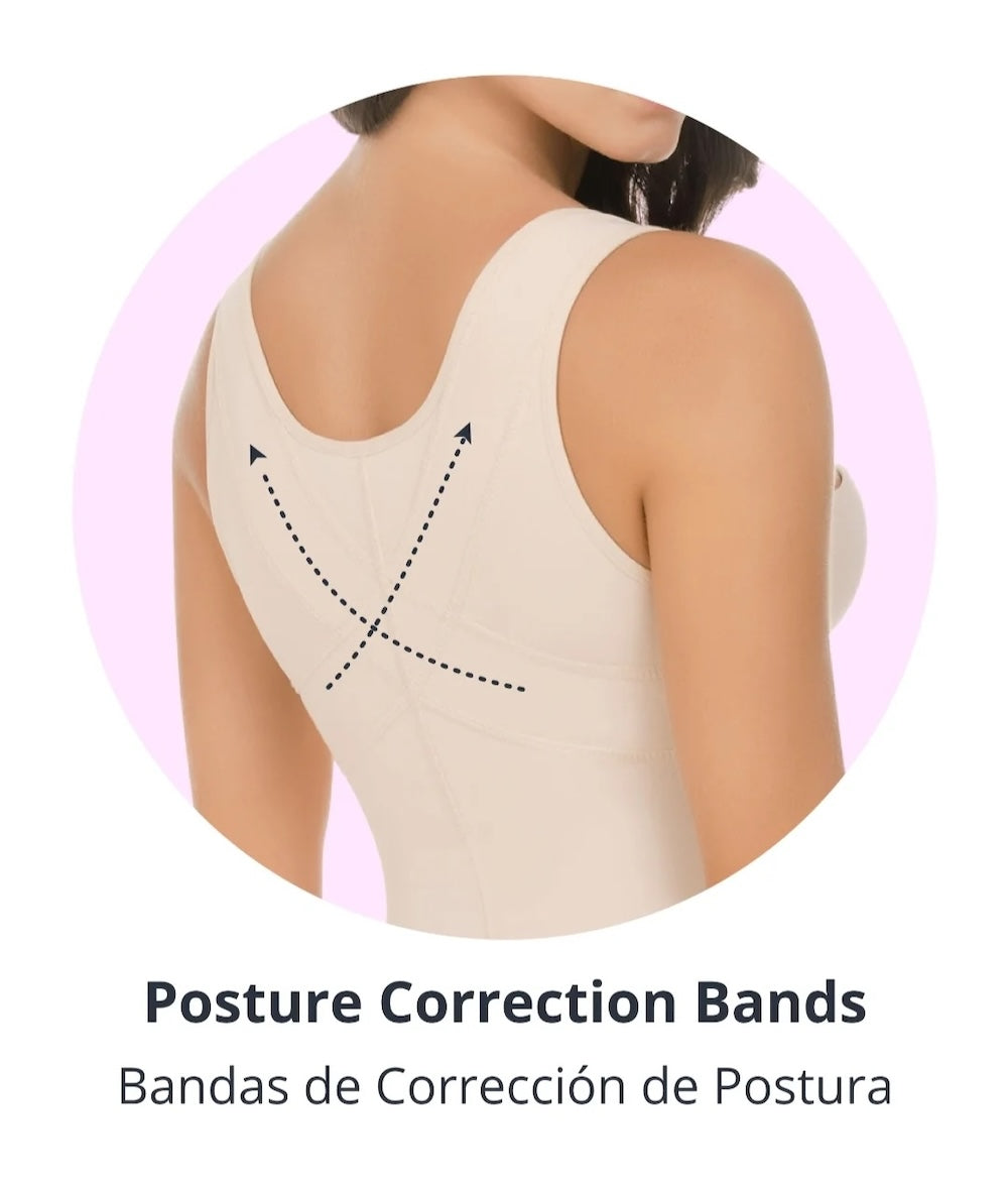 Butt-Lifting Slimming Zipper Bodysuit