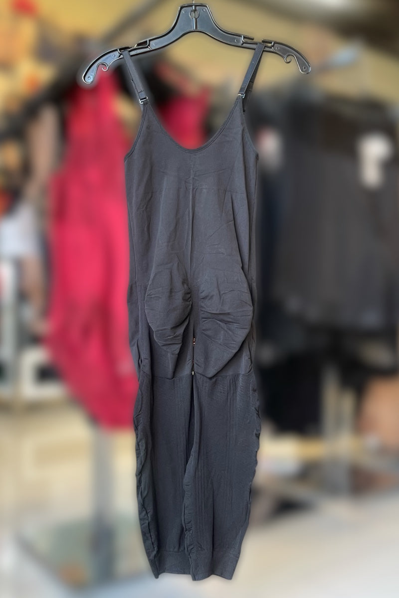 Seamless High Compression Zipper Long Bodysuit Shaper