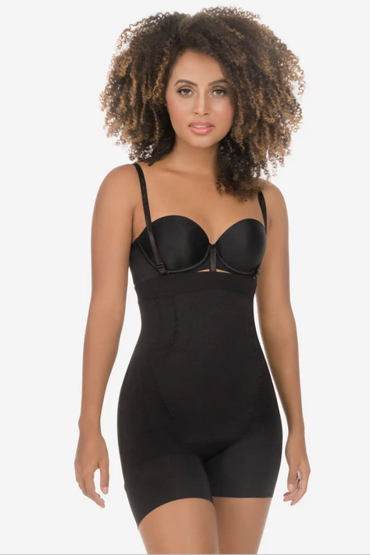 Seamless Strapless Thermal Shorts Body Shaper