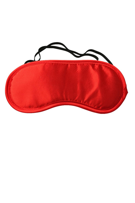Sex and Mischief Satin Blindfold - Red