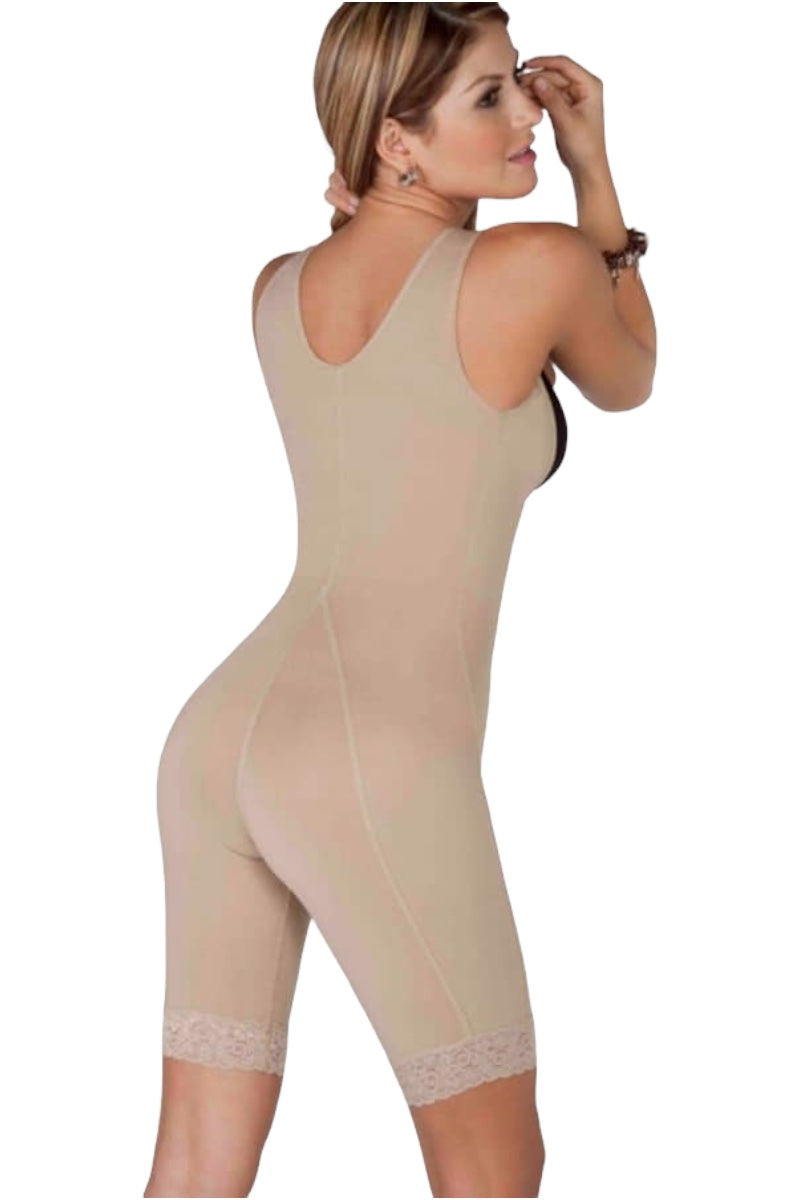 Shanny Shapewear Zipper Shorts Bodysuit