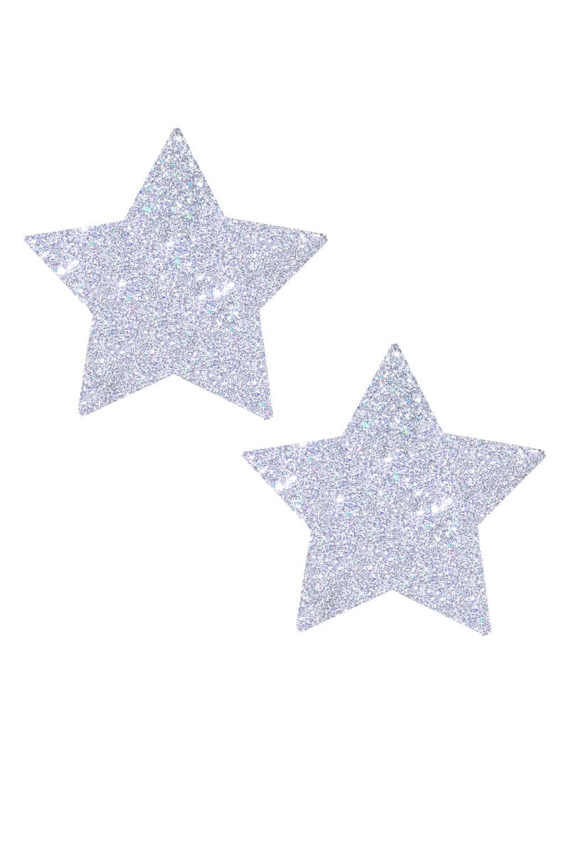 Silver_Pixie_Dust_Glitter_Starry_Nights_Nipztix_Pasties