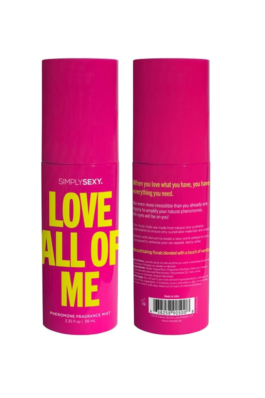 Simply Sexy Pheromone Fragrance Mist - Love All of Me