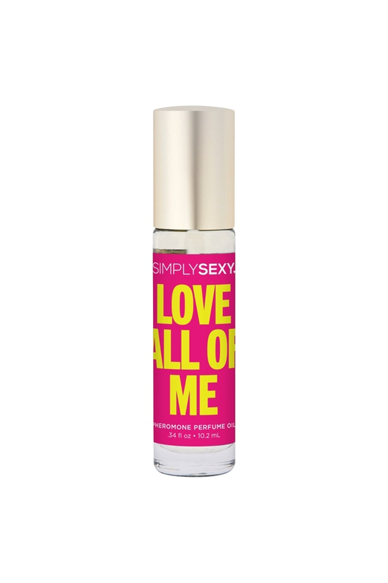 Simply Sexy Pheromone Perfume Oil - Roll on .34 Oz - Love All of Me