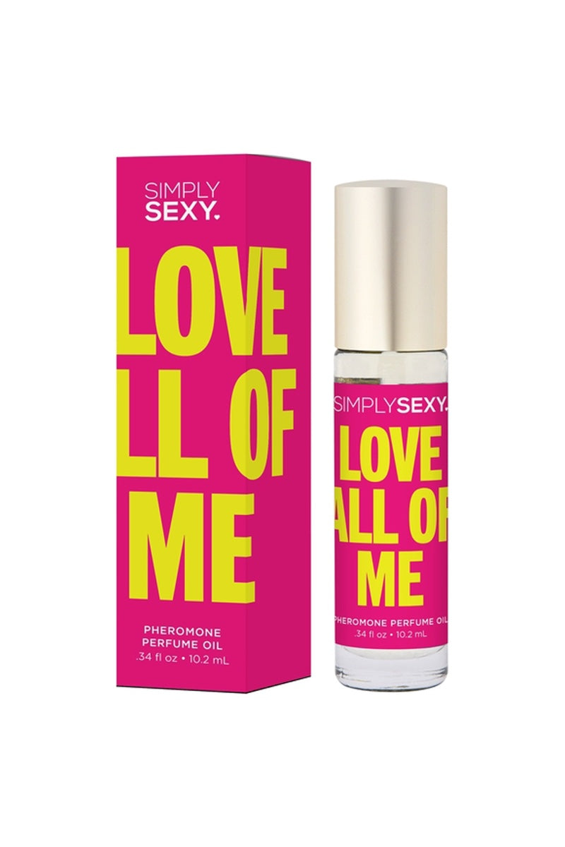 Simply Sexy Pheromone Perfume Oil - Roll on .34 Oz - Love All of Me