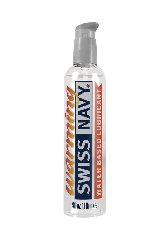 Swiss Navy Warming Lubricant - Water Based - 4 fl oz